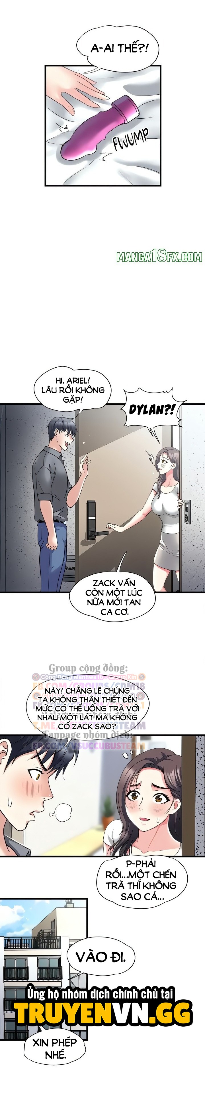 Khoái Cảm Vợ Người Chapter 1 18