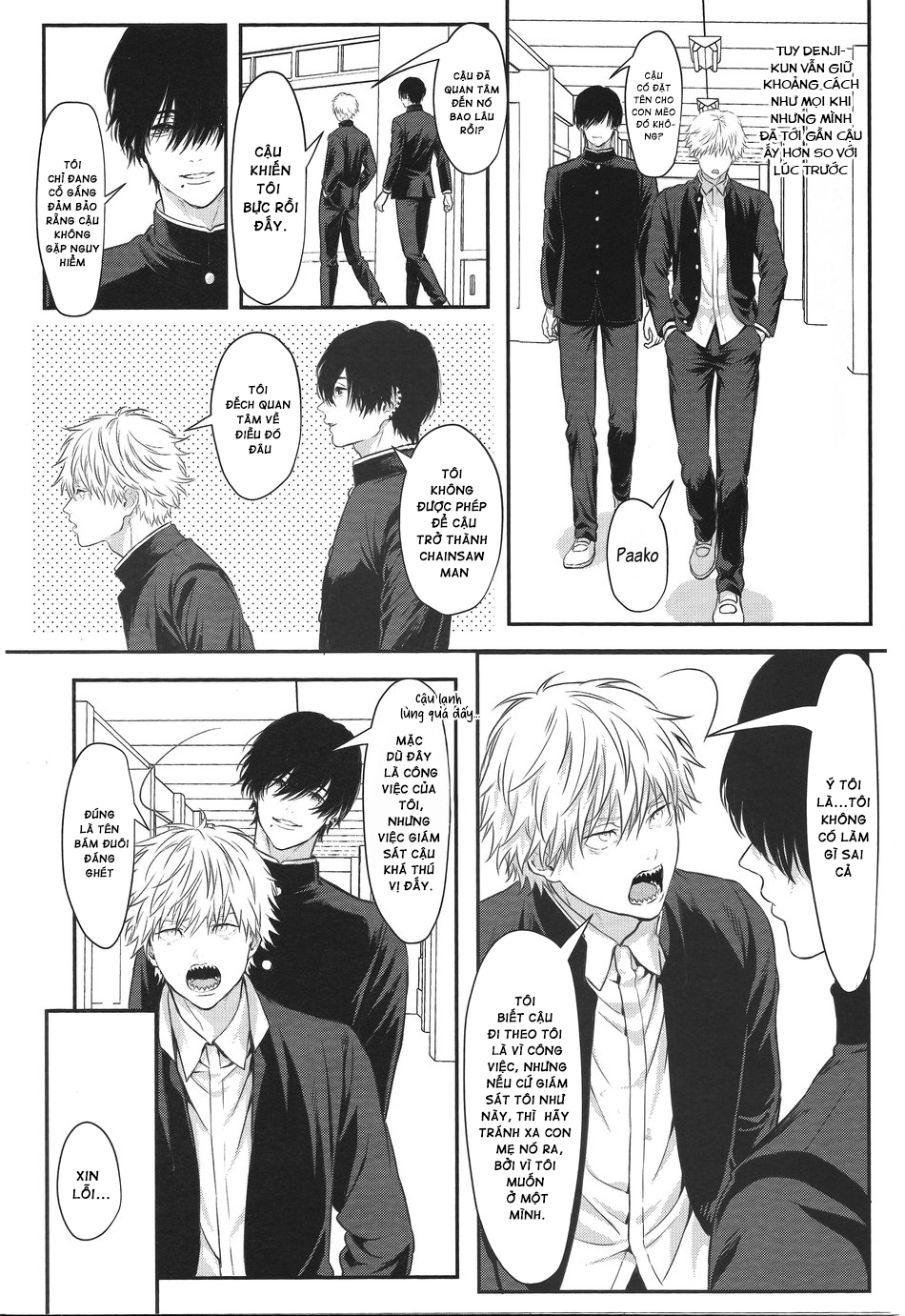 [Chainsaw Man’s DJ] Khoái Cảm Chapter 1 - Trang 2
