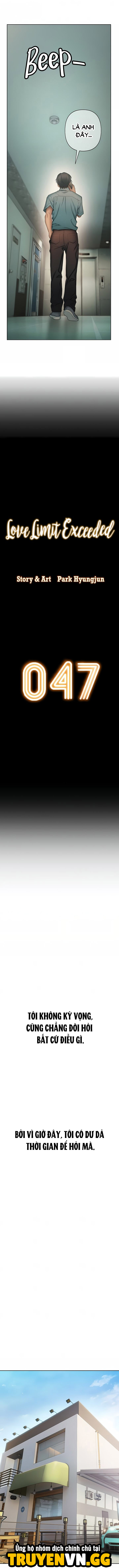 Vượt Quá Giới Hạn Tình Yêu Chapter 47 - Trang 2