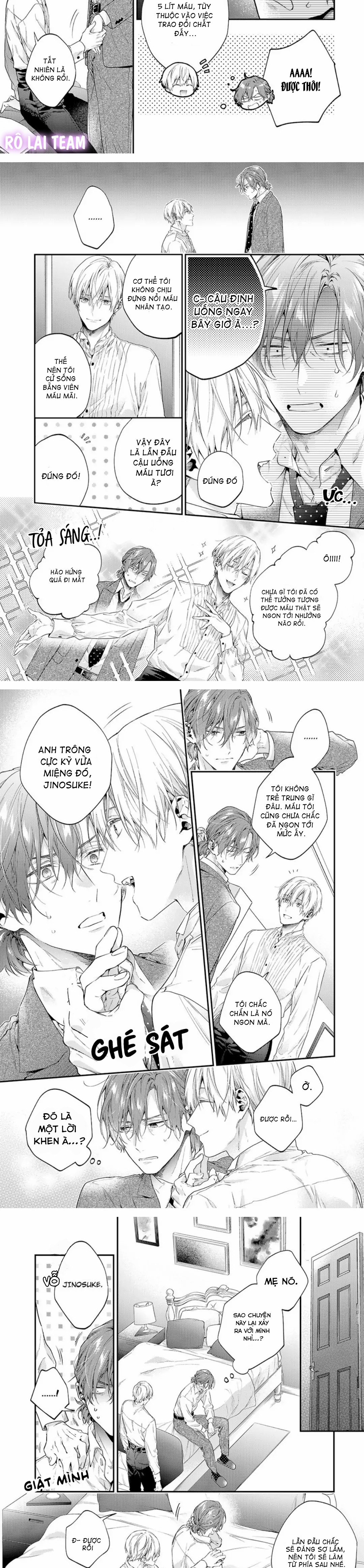 Bạn Tình Vampire Chapter 1 - Trang 2