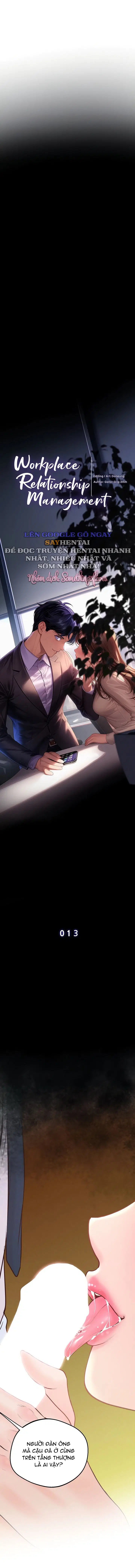 Quản Lý Tình Trường Nơi Công Sở Chapter 13 - Trang 2