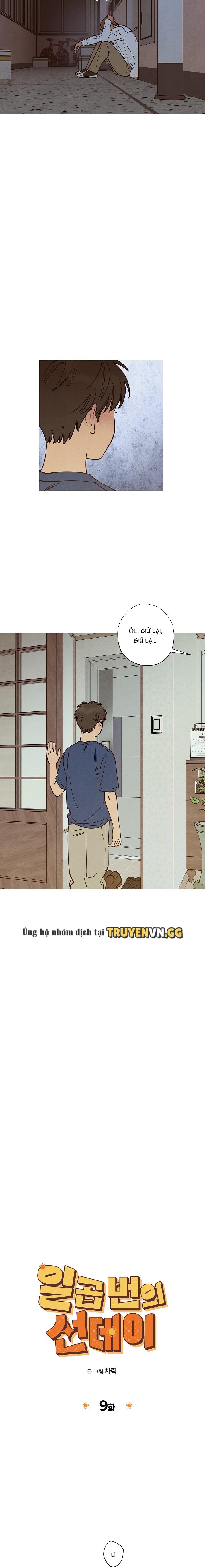 Bảy Ngày Chủ Nhật Đáng Nhớ Chapter 9 - Trang 2