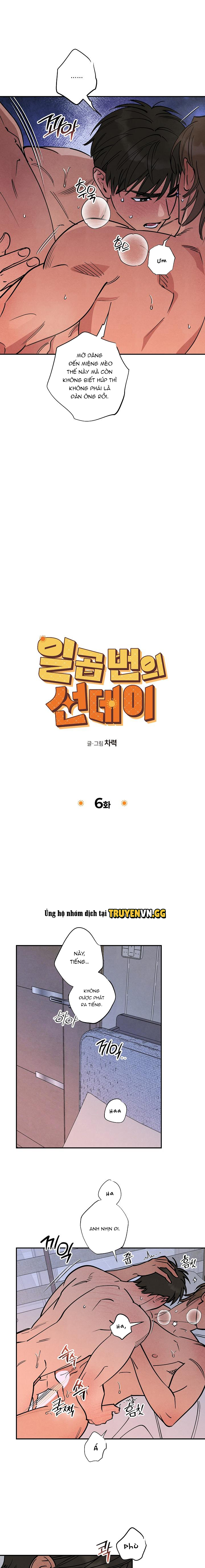 Bảy Ngày Chủ Nhật Đáng Nhớ Chapter 6 - Trang 2